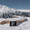 A new aerial cableway at the Timmelsjoch takes visitors to breathtaking views and ski pistes. Seating heating makes for comfort in the cableway cabins, while Viega piping systems do the same job in the building. (Photo: Alexander Maria Lohmann 2016)