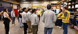 Students attending GreatFutures Forum wearing Viega apparel during industry networking event