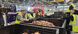 Viega employees showcasing press fittings inside Ohio manufacturing and training facility