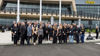 Viega employees and guests at Ohio facility grand opening event