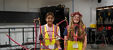 High school students participate in Viega's Career Week for Girls program, exploring careers in construction, manufacturing, engineering, and the skilled trades.