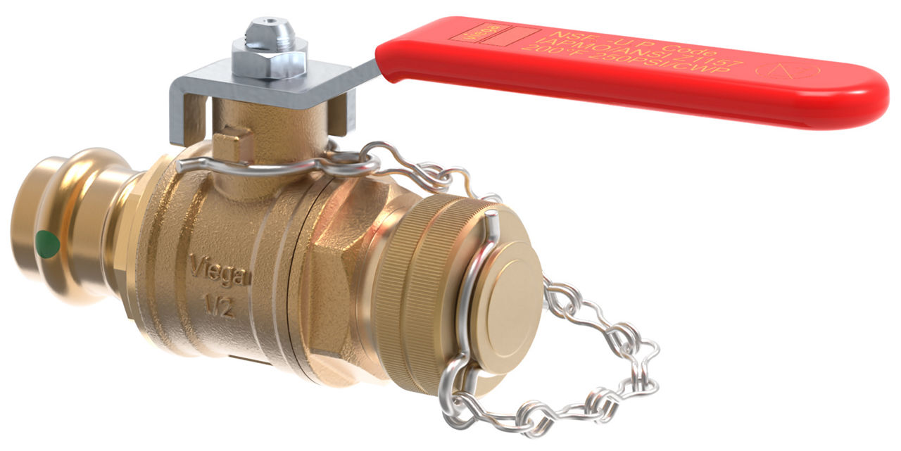 Viega press valve used for cooling system efficiency in high-performance data centers