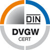 Logo des DVGWs.