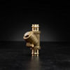 Viega strainer valve removing debris to protect plumbing system performance and reliability