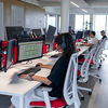 Uno scorcio dell'headquarter dello studio internazionale ATI Project presso la North Tower. 