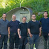 Das Team vom WBV Mecklinghausen, welches in Eigenregie das Wassernetz ausgebaut hat. 