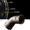 MegaPress 45 degreee elbow info graphics