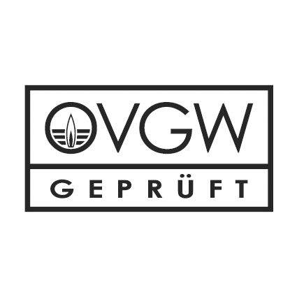 Logotipo del certificado DVGW Homologado por ÖVGW