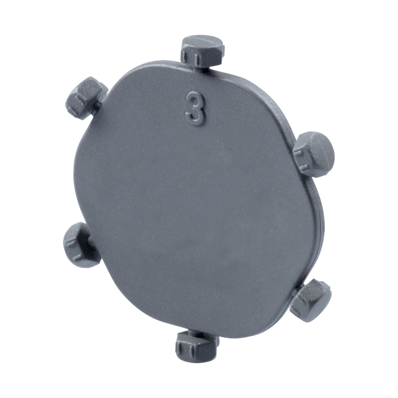 Tempoplex-manipulatiebeveiliging model 6966.97, Böllhoff Accessoire van Tempoplex sluit de schroefkoppen af en voorkomt zo vandalisme.