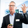 Markus Schäfer hielt eine Präsentation zu Rechenzentren als Wachstumsmarkt. 