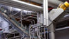 Industrielle Druckluftanlange die mit Sanpress Inox installiert wurde. 