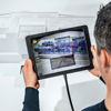 Am Weißmodell der „Viega World“ wird die integrale Planung mit der Arbeitsmethodik BIM in 3D-Ansicht nachvollziehbar – bis ins letzte Installationsdetail im Inneren des Gebäudes.  (Foto: Viega)