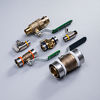 Overhead shot of a variety of PureFlow valves 