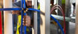 Milwaukee building with pex