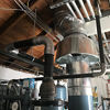 Stainless steel piping system installed in microbrewery using press fittings