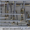 Die Kühlleitungen sind aus dem Rohrleitungssystem Raxofix installiert. Hier sprach die Korrosionsbeständigkeit für das Viega System aus Mehrschichtverbundrohr und Rotgussverbindern. 