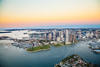 Les Barangaroo International Towers à Sydney, Australie, forment le centre d'une nouvelle plaque tournante économique de la région Asie-Pacifique.
