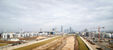 Frankfurt's skyline in the background, the development of the "Europagarten" in the foreground: The residential development "BelVista" is set against this exclusive backdrop. 