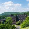 The Rhön Park Hotel in Germany is a resort consisting of 17 separate buildings. These are being completely overhauled, building by building. (Photo: Rhön Park Hotel)