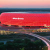 A müncheni Allianz Arena megaprojekt Európa eddigi legnagyobb parkolóházával együtt időben elkészült. Az ivóvíz és előfal-szerelési munkákból a Viega rendszerei is kivették a részüket. (Fotó: Allianz Arena München Stadion GmbH)