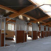 Platz für 110 Reittiere bietet der Stall auf dem APASSIONATA-Gelände. (Foto: APASSIONATA)