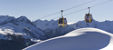 Die neu gebaute Dorfbahn in Gerlos, Österreich, führt bequem zu den Naturschnee-Pisten der Zillertal Arena. (Foto: Zillertal Arena)