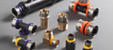 PEX fittings used to connect tubing in residential plumbing systems