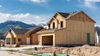Stock image of a house under construction