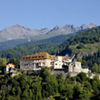 Das exklusive Hotel Sonnenburg in St. Lorenzen bei Bruneck, Italien, mit seiner wunderschönen Lage in den Dolomiten hat einen neuen Wellnessbereich in Gewölben aus dem 12. Jahrhundert eröffnet. (Foto: Hotel Sonnenburg)