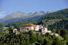 Das exklusive Hotel Sonnenburg in St. Lorenzen bei Bruneck, Italien, mit seiner wunderschönen Lage in den Dolomiten hat einen neuen Wellnessbereich in Gewölben aus dem 12. Jahrhundert eröffnet. (Foto: Hotel Sonnenburg)