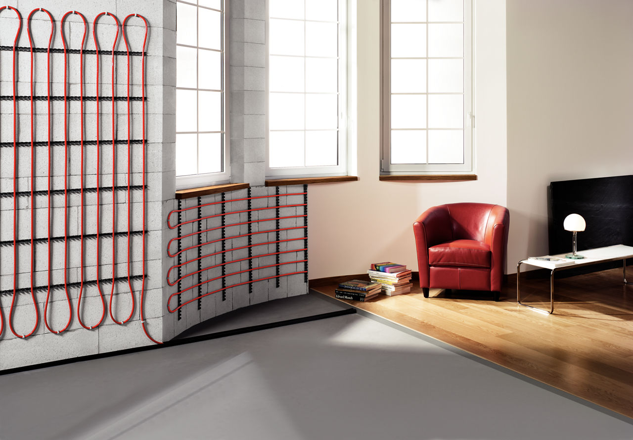 Viega sustavi površinskog grijanja i hlađenja daju više slobodnog prostora pri uređivanju prostorija.