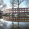 The hotel “De Bonte Wever” in Assen, Netherlands.