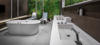 Wysokiej jakości materiały oraz produkty Visign podkreślają wysoki standard łazienki.