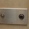 Visign for Public flush plates are extremely resistant to theft and vandalism, and easy to keep clean. 