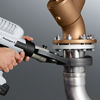 With just 3.2 kilograms, the new Pressgun 5 by Viega is one of the lightest battery-operated press tools for large “XL” pipe dimensions. (Photo: Viega)