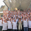 Spaß und Spannung beim ersten Vorbereitungstreffen für die WM der Berufe im schwäbischen Bad Boll: 43 deutsche Meister, darunter Tobias Bornschein (vorne, 2.v. r.), und viele Experten, die das deutsche Team zu den WorldSkills Leipzig 2013 begleiten. (Foto: WSG_PR)