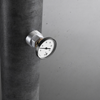 With the “Megapress press-in connection”, also subsequent outlets for temperature or pressure monitors can be positioned in steel pipe installations without the need for welding. (Photo: Viega)