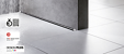 Die Duschrinne Advantix Vario für den Wandeinbau wurde als innovatives, höchst funktionales Produkt mit dem begehrten Label “German Design Award 2016 Winner” ausgezeichnet. 
