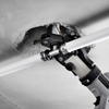 With press rings to fit, the Viega Smartpress connectors can also be pressed reliably in locations that are difficult to reach, or directly under the ceiling. (Photo: Viega)