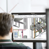 Die fotorealistische Darstellung in der Planungssoftware Viptool Engineering hilft bei der visuellen Kollisionsprüfung genauso wie beim Gespräch mit dem Bauherren, der sich im wahrsten Sinne des Wortes ein konkreteres Bild von den künftigen Installationen machen kann. (Foto: Viega)