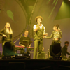 Die rasanten Auftritte der Band „Live on Loops“, die im Zusammenspiel mit der Projektion als Stichwortgeber fungierte, sorgten bei der Viega-Roadshow immer wieder für faszinierende Momente. (Foto: Viega)