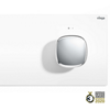 Beim German Design Award 2020 als „Winner“ prämiert: „Visign for More 202“ von Viega. Die Jury überzeugte insbesondere die Idee des Bedienknopfs, der mit seinen sanft gerundeten Kanten nur ganz leicht in die eine oder andere Richtung gedreht werden muss und schon löst die Spülung aus. Bei Dunkelheit wird der Knopf darüber hinaus stimmungsvoll hinterleuchtet. (Foto: Viega)