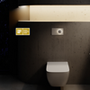 Gold beim iF Design Award 2020: 78 internationale Designexperten aus über 20 Nationen waren sich einig und würdigten die herausragende Designleistung der WC-Betätigungsplatte „Visign for More 202“ mit dem begehrten iF Label in Gold. (Foto: Viega)