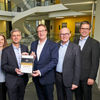 Gold beim iF Design Award 2020: 78 internationale Designexperten aus über 20 Nationen waren sich einig und würdigten die herausragende Designleistung der WC-Betätigungsplatte „Visign for More 202“ mit dem begehrten iF Label in Gold. (Foto: Viega)