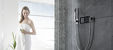 Made-to-measure work without special production - through corner or up to a length of 2.80 metre: Three new connecting elements are expanding the Advantix Vario range by Viega and enable a drain aesthetic with a large leeway for design. (Photo: Viega)