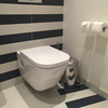 The elegant flush plate of the Visign for Style 14 series was chosen as the only visible part of the pre-wall installation.