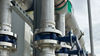 Stock image of machinery in a manufacturing plant