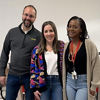 Damaris Pereda, Deputy Director of PERIOD., speaks to Viega employees about menstrual health education, menstrual equity, and the impact of period poverty.