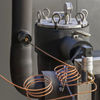 Het Megapress-systeem werd toegepast voor een filter voor het buffervat van het gekoelde watersysteem.