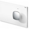 Visign for More 202, model 8622.1, white/chrome-plated metal